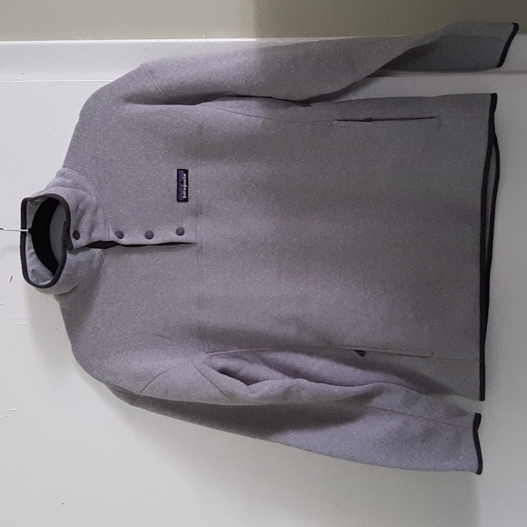 PATAGONIA BETTER SWEATER GREY GRAY MARSUPIAL LIGHTWEIGHT PULLOVER M - Picture 1 of 6